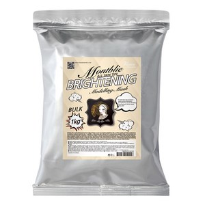 몽블리에 모델링팩 브라이트닝, 1kg, 1개, 1개입