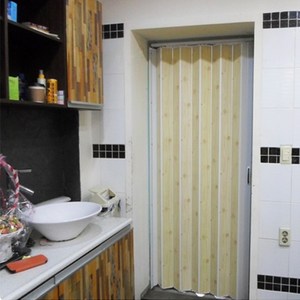 리빙텍스 홀딩도어 자바라 D타입, 08.홀딩 D-이중 나이테, 개폐방식-1.편개