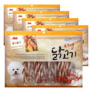 (일부상품 유통기한) 헬로도기 펫더맨 리얼 300g 닭고기 오리고기 치킨스틱 연어포 샌드위치 사사미, 5개, 리얼 치킨샌드위치 300g