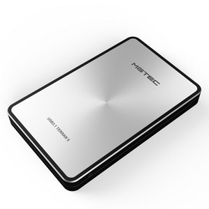 엠지텍 테란5 USB3.1 외장하드, 2TB, 실버