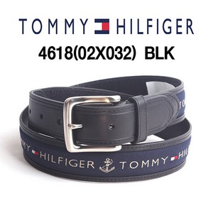 Tommy Hilfige 타미힐피거 벨트 4618 (02X032) BLACK (블랙) 빅사이즈 44까지