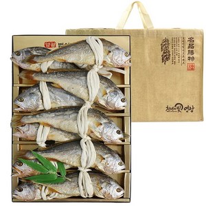 [프레시멘토] 법성포 부세 보리굴비, 10마리, [선물용 포장] 부세 굴비 30cm 내외
