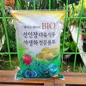 행복한세상 선인장다육직물 야생화전문용토, 1개, 2.8L
