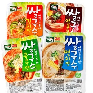 백제 쌀국수 멸치맛10개+김치맛10개+육개장맛10개 한박스, 92g, 30개
