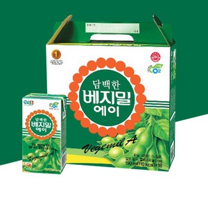 베지밀 에이 담백한 두유, 190ml, 32개