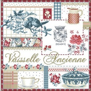 홈데코 Tea 십자수 패키지 (도안+원단+실+바늘) 십자수패키지, 1개