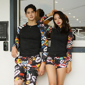 추천7 래쉬가드커플