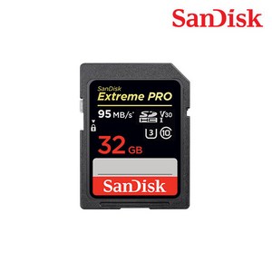 샌디스크코리아 공식인증정품 SD메모리카드 SDHC Extreme Pro 익스트림 프로 UHS-I SDXXO 32GB