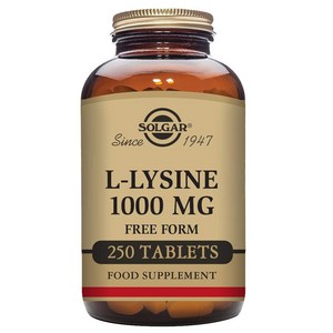 솔가 L-라이신 1000mg 타블렛, 250정, 1개