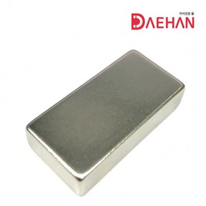 초강력 네오디움 40x20x10mm 사각자석, 1개