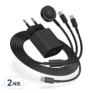 루미아코어 애플워치 무선 충전기 C타입 20W c타입 고속 충전기 8핀 3ni1고속충전케이블