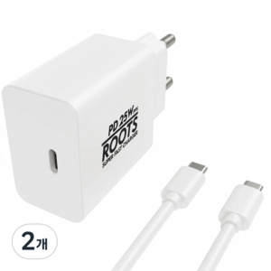 루츠 국내생산 PD 25W PPS C타입 초고속 충전기 + C TO C 1M 케이블포함