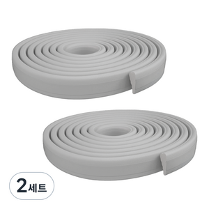 히트키퍼 신소재 문풍지 MAX 5m 2개입, 그레이, 2세트