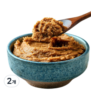 짜지않아 맛있는 국산콩 시골 집된장, 1kg, 2개