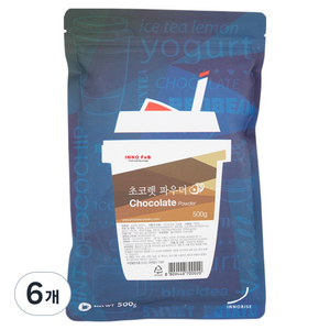 이노라이즈 프리미엄 초콜릿파우더 32%, 500g, 6개