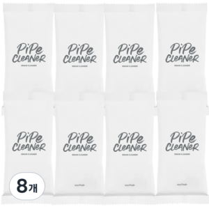 에코후레쉬 하수구 배수구 클리너 악취제거 싱크대 세면대 세정제, 40ml, 8개