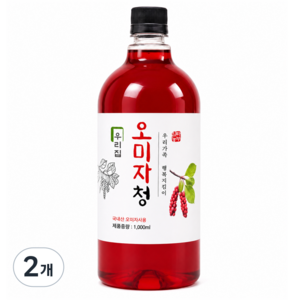 우리집 오미자청 오미자원액 오미자엑기스