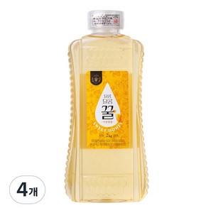 달콤달콤 꿀 사양벌꿀, 2kg, 4개
