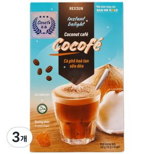 COCOFE 베트남 커피 코코넛 믹스 스틱 커피