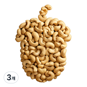 맛을 그리다 볶음 캐슈넛, 1kg, 3개