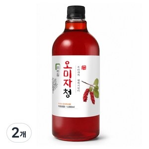 우리집 오미자청 국산 100% 오미자원액 오미자차 오미자엑기스