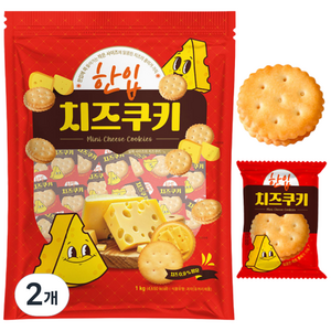 한입 치즈쿠키, 1kg, 2개