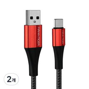 만타이거 USB to C타입 제니스ll 고속충전 케이블