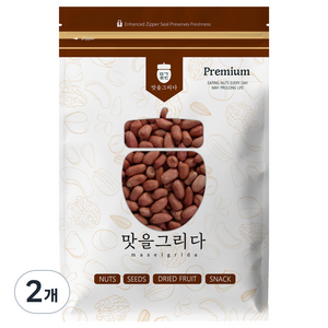 맛을그리다 볶음 알땅콩, 1kg, 2개