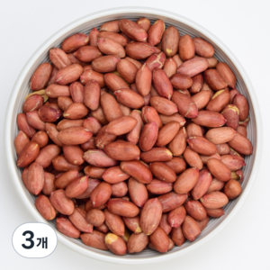 25년 햇 볶은땅콩, 500g, 3개