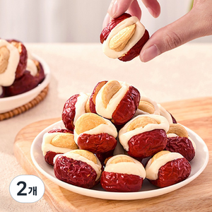 오리지널 대추 밀크캐슈넛 프리미엄간식 개별포장 디저트, 250g, 2개