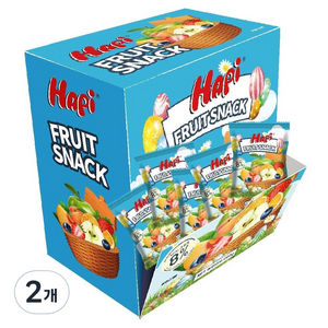 후르츠스낵젤리 600그람 대용량 간식 개별포장 60봉지, 600g, 2개
