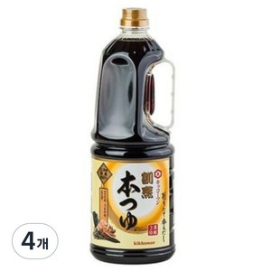 혼쯔유 소스, 1.8L, 4개