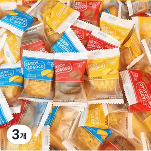 카디 비스킷 믹스1키로 170여봉지 대용량 개별포장, 1kg, 3개