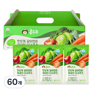 홍주부 국내산 갈아만든 CCA주스, 100ml, 60개