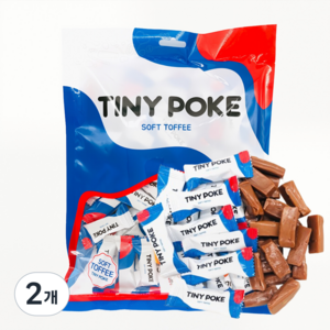 티니포크 밀크 카라멜 캔디 사탕 400g, 2개