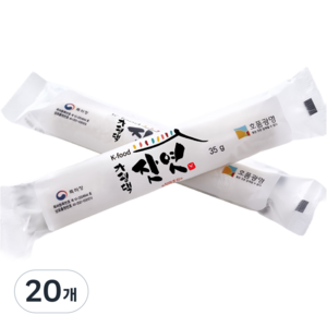 호품광명 가평댁잣엿 가락형, 35g, 20개