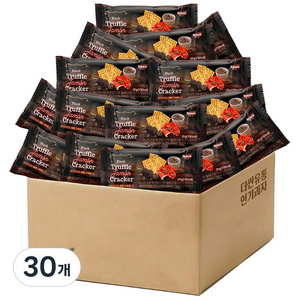블랙트러플향 하몽크래커 개별포장 박스 선물세트, 29g, 30개