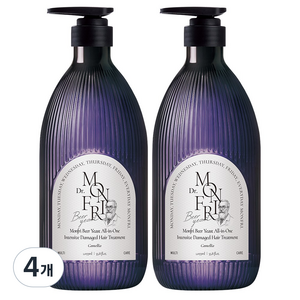 먼프리 대용량 맥주효모 콜라겐 단백질 탄력 트리트먼트 남배우 Pick 카멜리아향, 1.059L, 4개