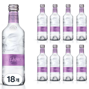 산타니올 오리지널 탄산수, 330ml, 18개