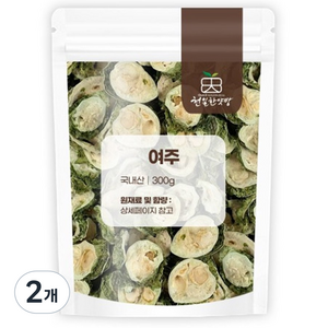 국산 2025년 건여주 여주 햇여주, 300g, 2개