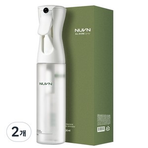 누븐 탈취제 냄새삭제 섬유탈취제 룸스프레이, 300ml, 2개