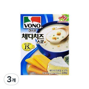 보노 체다치즈 스프, 63g, 3개