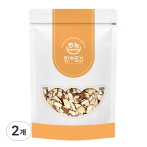 한끼공간 햇 아몬드슬라이스, 1kg, 2개