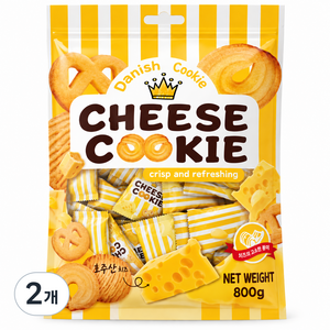 데니쉬 버터쿠키, 800g, 2개