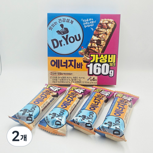 오리온 닥터유 에너지바, 160g, 2개