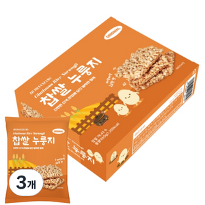 찹쌀누룽지 오리지널, 260g, 3개
