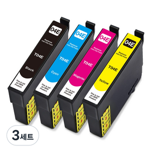 엡손 T04E 호환잉크 4색 WF-2851 XP2106 XP2101(세트판매)