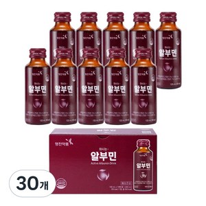 영진약품 마시는 알부민 단백질 보충 활력 케어 데일리 영양 음료, 100ml, 30개