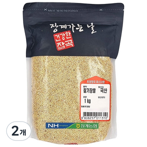 [농협] [25년산] 장수 장계농협 국산 찰기장, 1kg, 2개