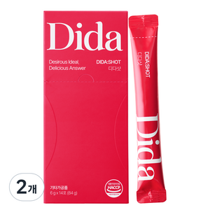 디다 디다샷 알파CD 분말 알파시디 석류맛, 84g, 2개